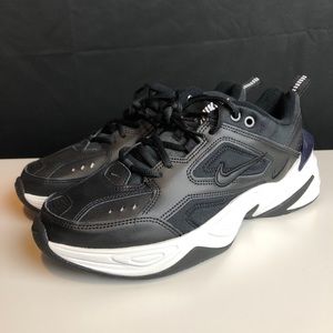 NIKE M2K TEKNO MEN'S BLACK/WHITE SHOES, AV4789-002